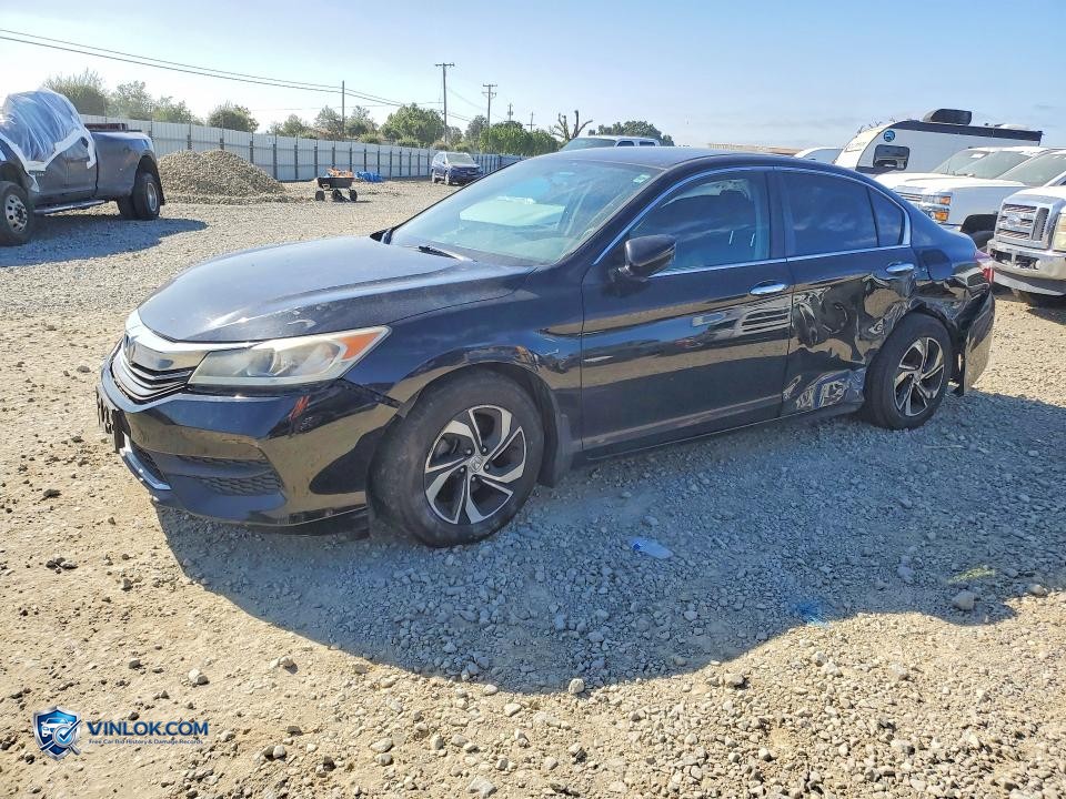 2016 HONDA ACCORD LX – Lot 54716146 auction photo