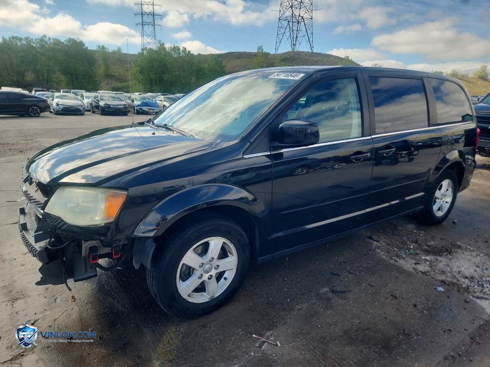 2012 DODGE GRAND CARAVAN CREW – Lot 54716546 auction photo