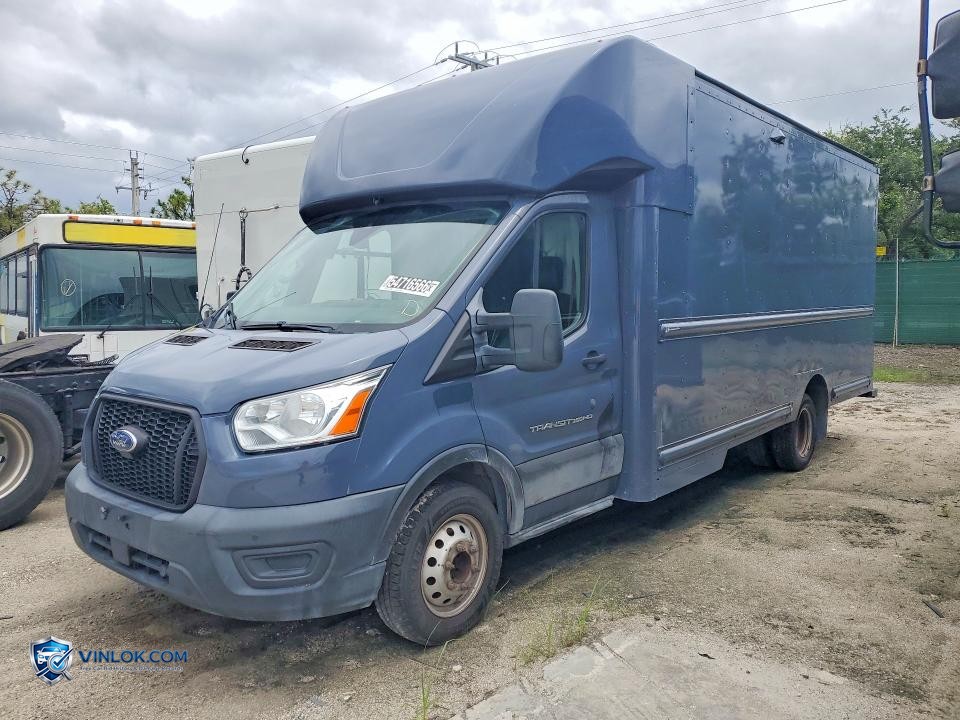 2021 FORD TRANSIT DELIVERY TRUCK – Lot 54716566 auction photo