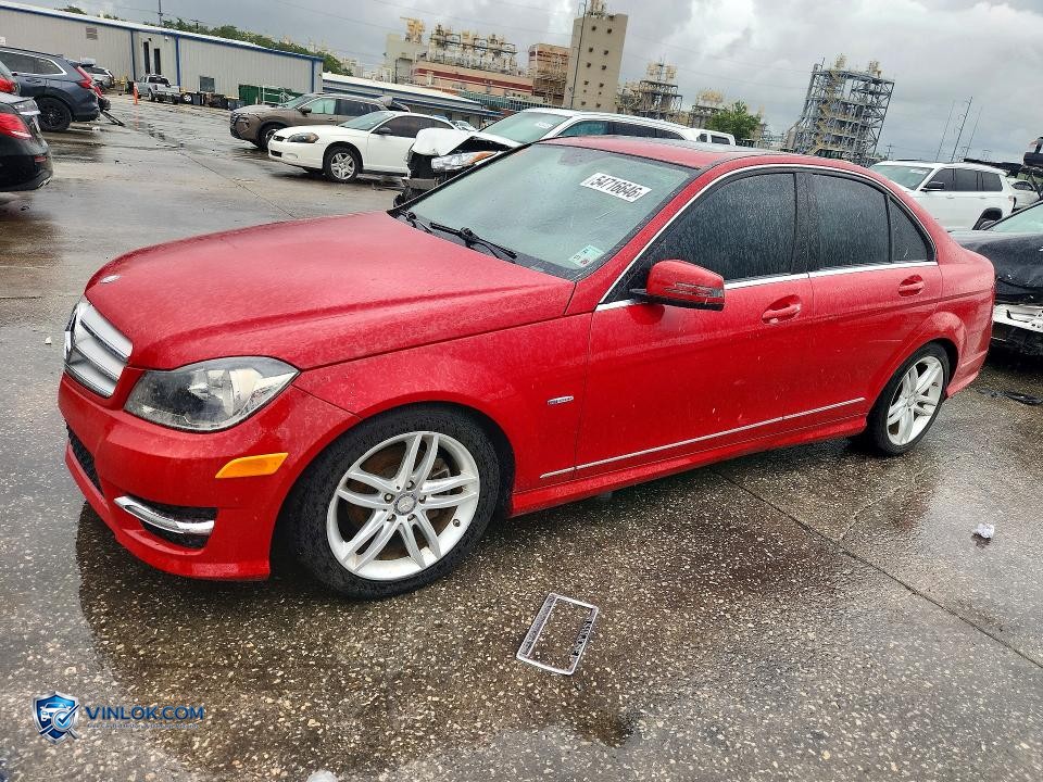 2012 MERCEDES-BENZ C 250 – Lot 54716646 auction photo