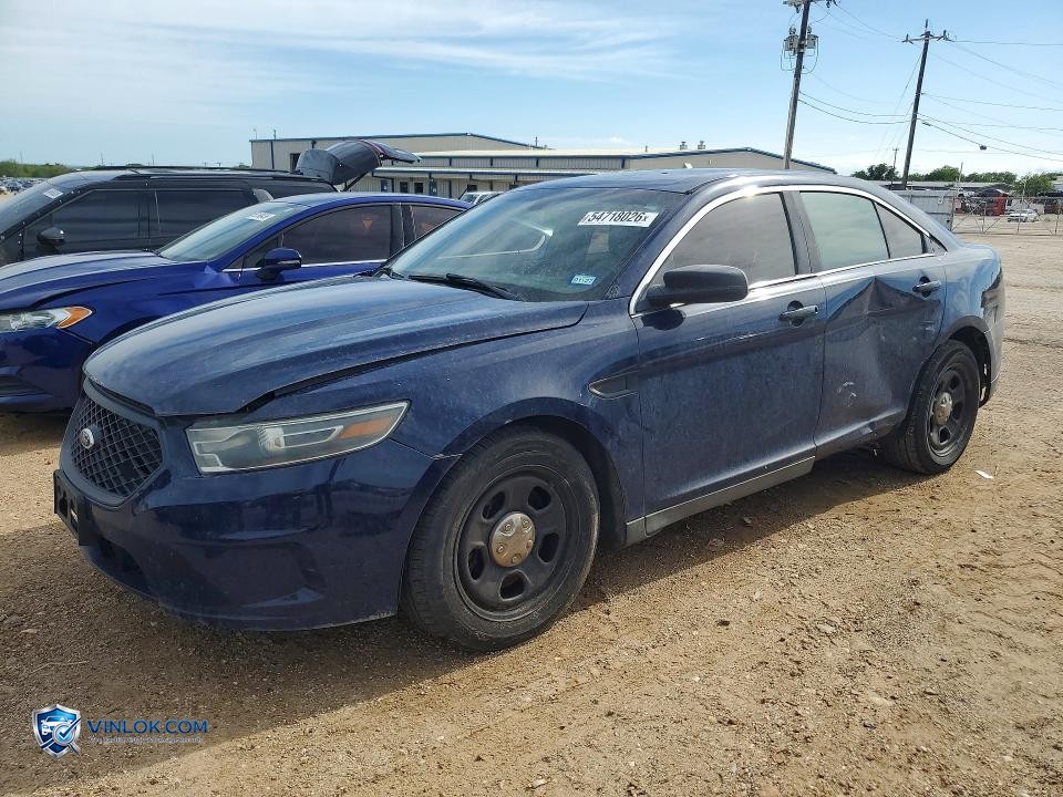 2015 FORD TAURUS POLICE INTERCEPTOR – Lot 54718026 auction photo