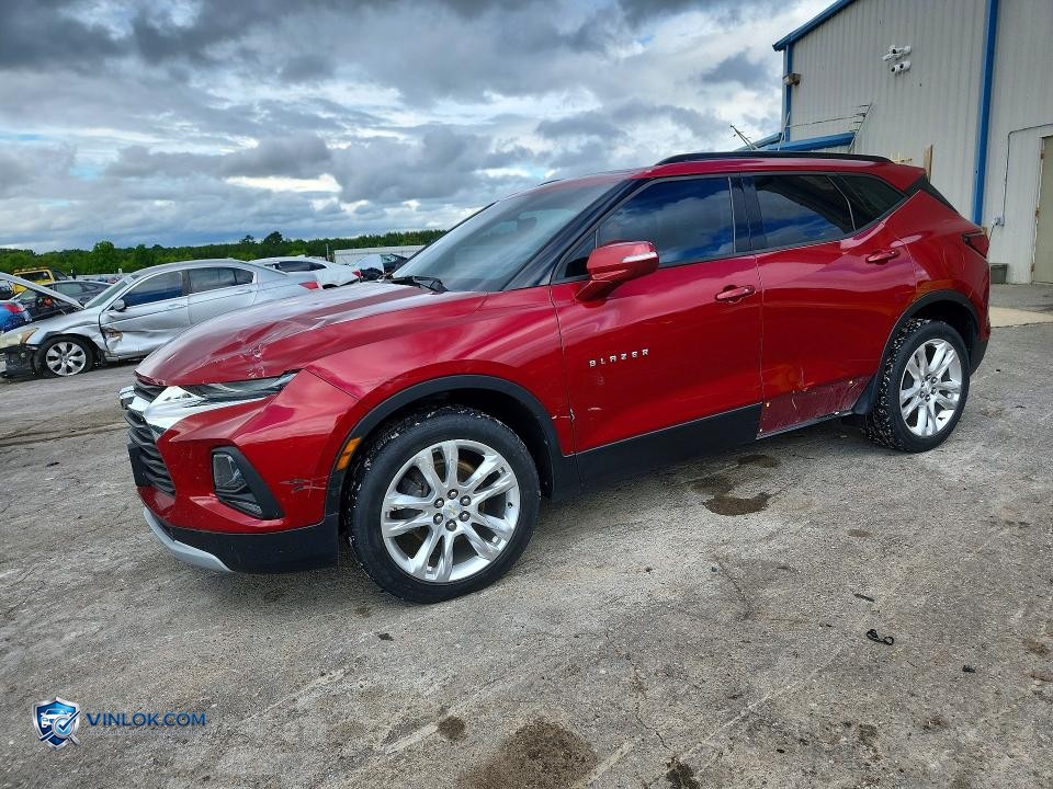 2019 CHEVROLET BLAZER 3LT – Lot 54719036 auction photo