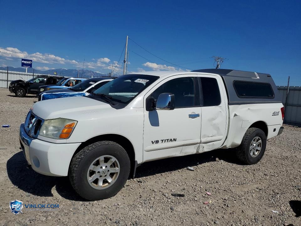 2005 NISSAN TITAN XE – Lot 54719106 auction photo