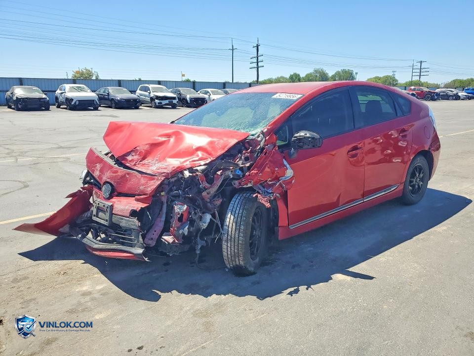 2015 TOYOTA PRIUS FOUR – Lot 54719956 auction photo