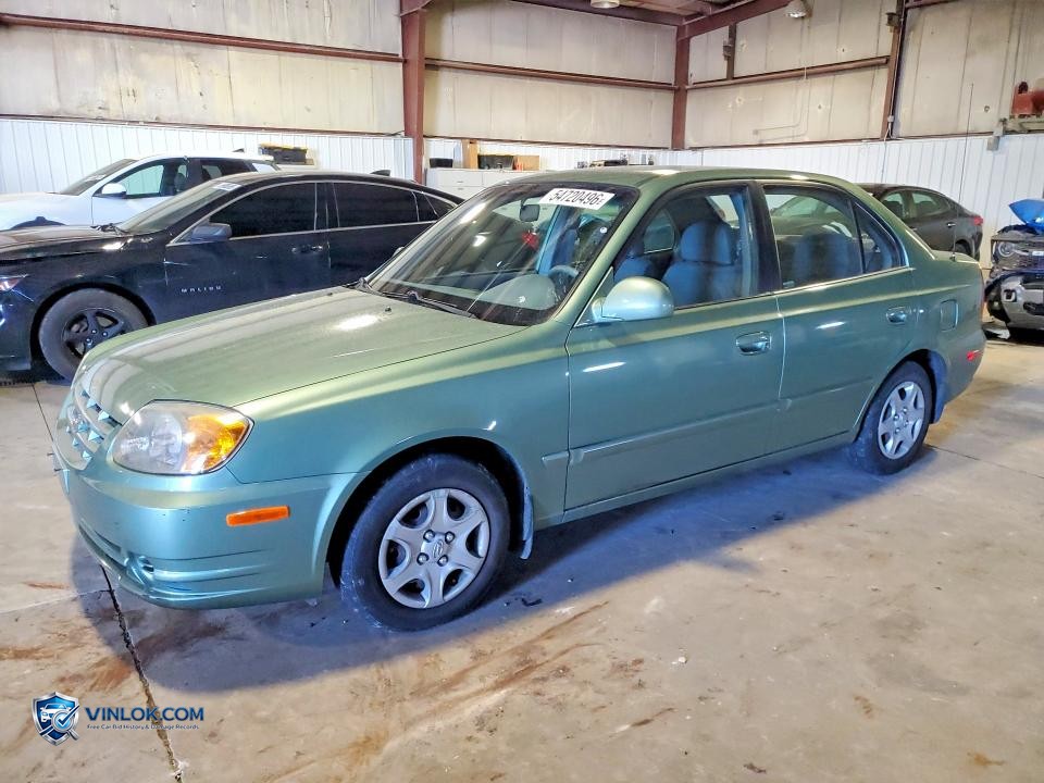 2005 HYUNDAI ACCENT GL – Lot 54720496 auction photo