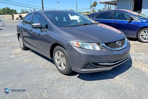 2015 HONDA CIVIC LX – Lot 54721056 auction photo