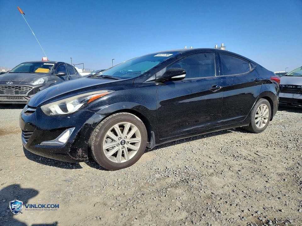 2014 HYUNDAI ELANTRA SE – Lot 54721796 auction photo