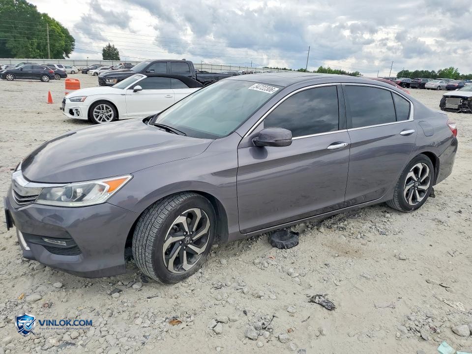 2016 HONDA ACCORD EXL – Lot 54722306 auction photo