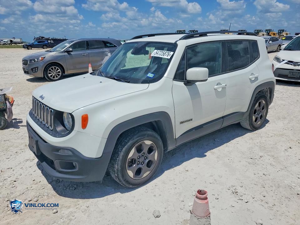 2018 JEEP RENEGADE LATITUDE – Lot 54725876 auction photo
