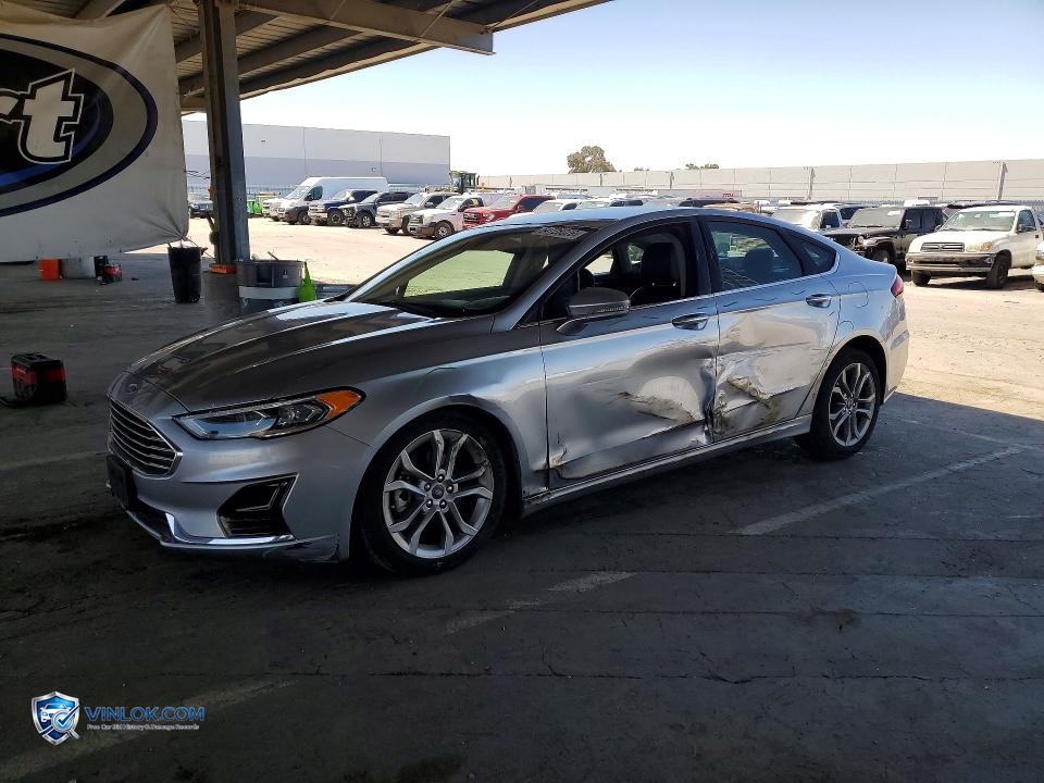 2020 FORD FUSION SEL – Lot 54728026 auction photo