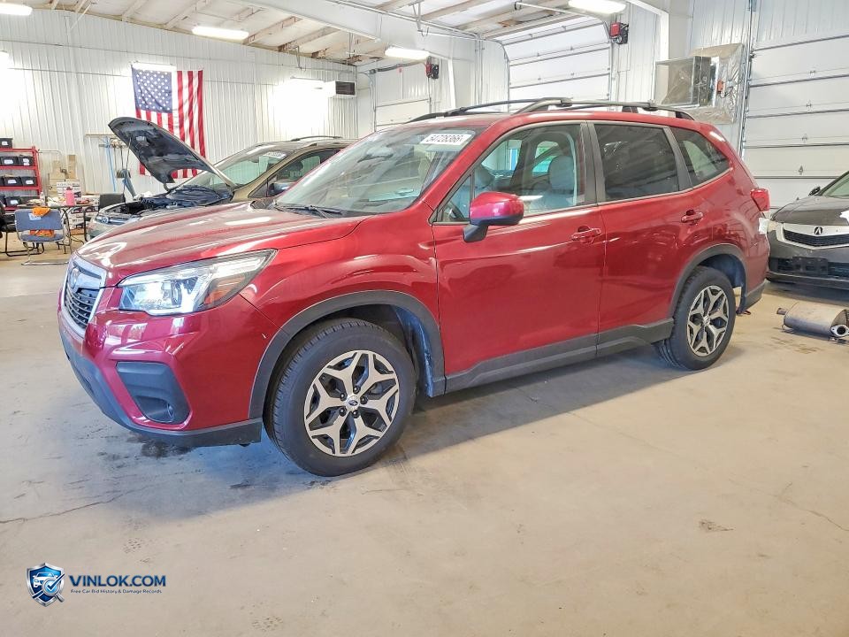 2020 SUBARU FORESTER PREMIUM – Lot 54728366 auction photo
