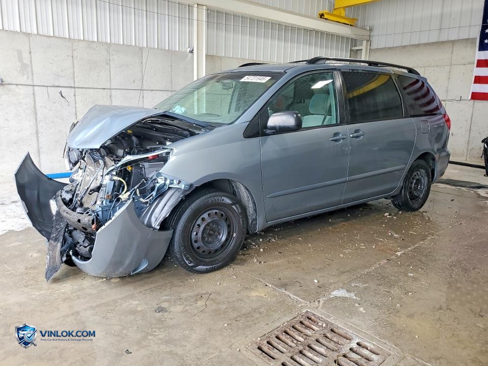 2010 TOYOTA SIENNA LE 7-PASSENGER – Lot 54731946 auction photo