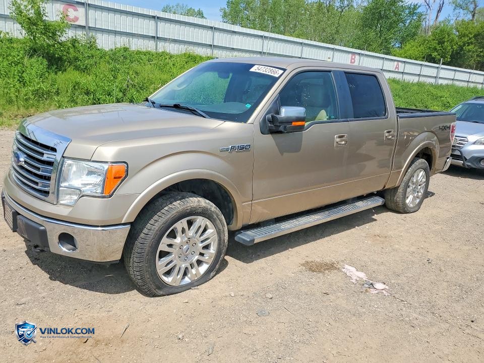 2013 FORD F150 SUPERCREW – Lot 54732866 auction photo