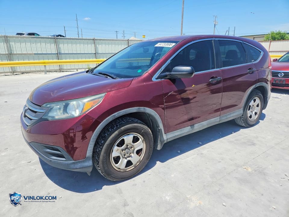 2012 HONDA CR-V LX – Lot 54733896 auction photo
