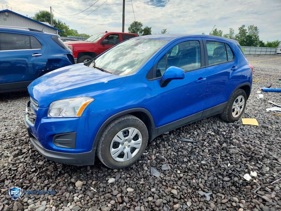 2016 CHEVROLET TRAX LS – Lot 54734076 auction photo