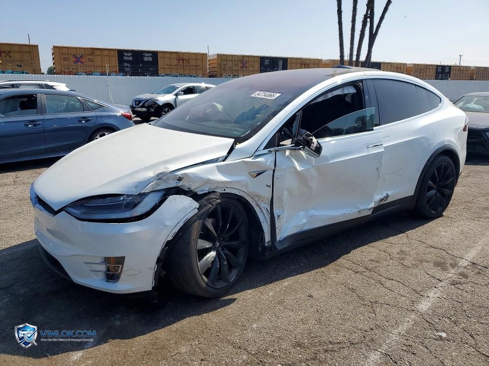 2020 TESLA MODEL X – Lot 54734866 auction photo