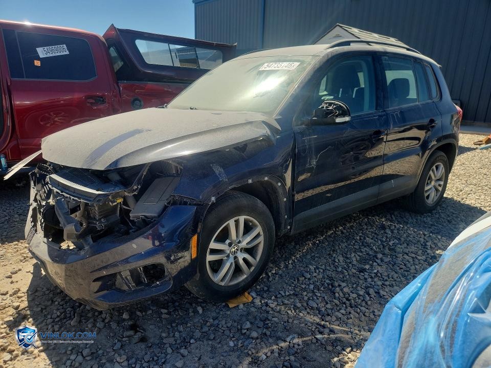 2016 VOLKSWAGEN TIGUAN S – Lot 54735146 auction photo