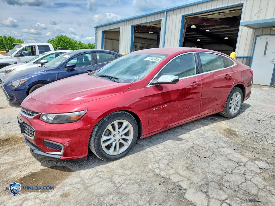 2017 CHEVROLET MALIBU LT – Lot 54753426 auction photo