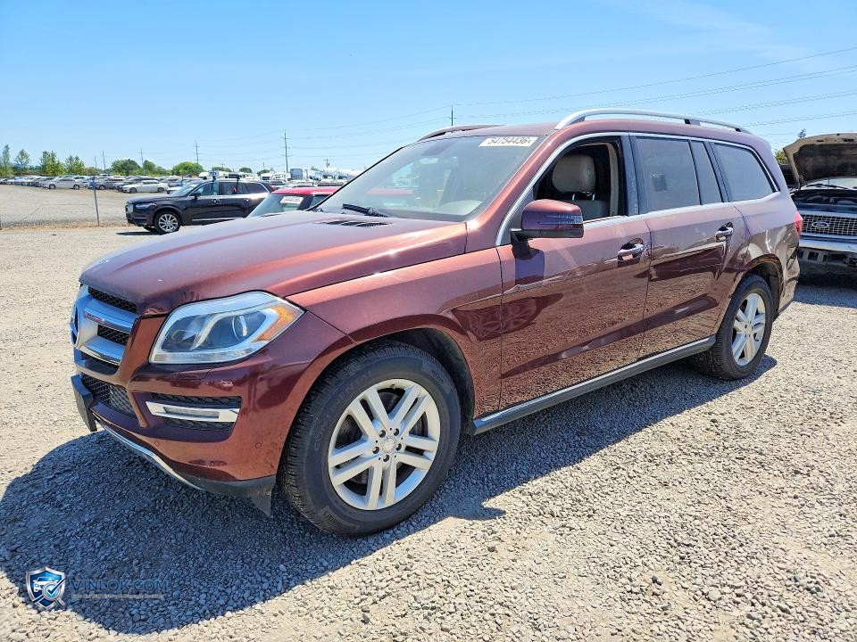 2013 MERCEDES-BENZ GL 450 4MATIC – Lot 54754436 auction photo