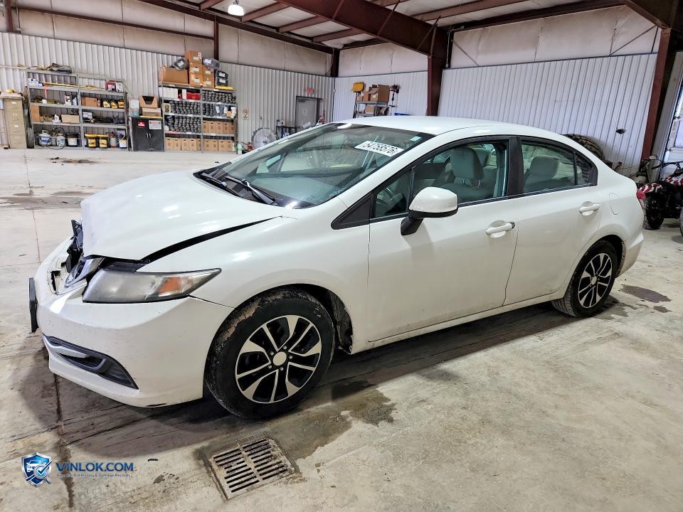 2013 HONDA CIVIC LX – Lot 54758576 auction photo