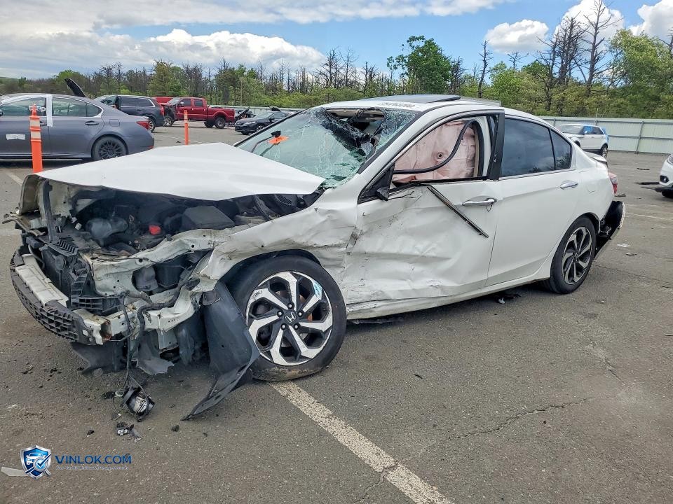 2016 HONDA ACCORD EXL – Lot 54763206 auction photo