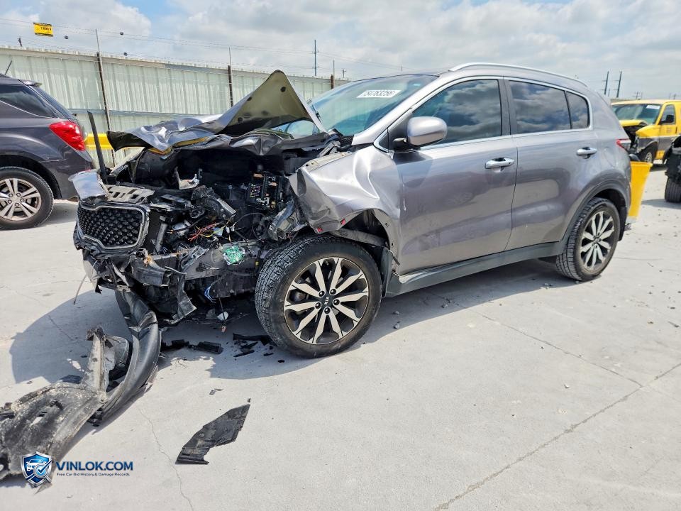 2017 KIA SPORTAGE EX – Lot 54763256 auction photo