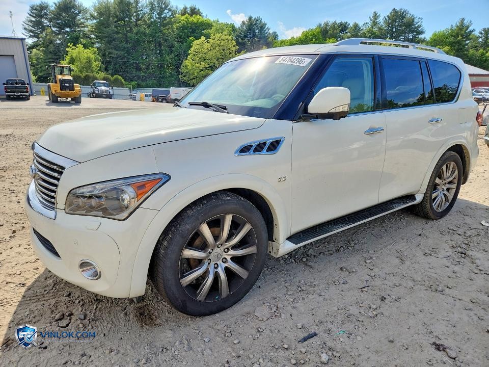 2014 INFINITI QX80 BASE – Lot 54764296 auction photo