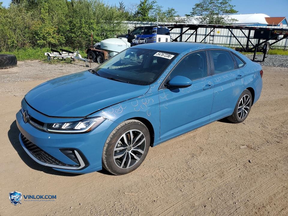 2025 VOLKSWAGEN JETTA SE – Lot 54767236 auction photo