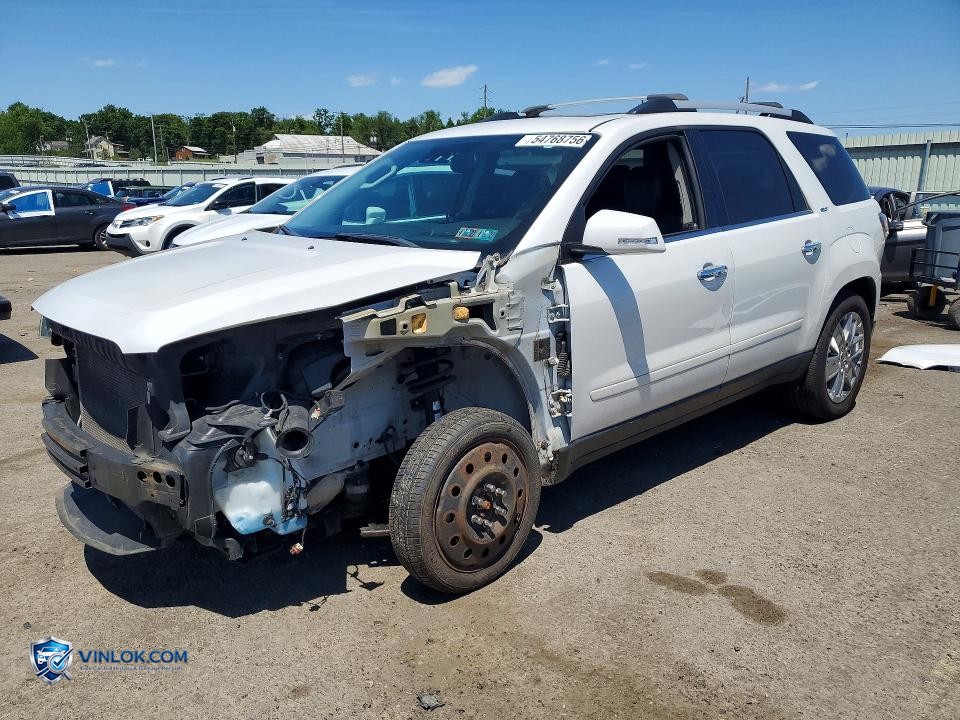 2017 GMC ACADIA LIMITED SLT-2 – Lot 54768756 auction photo