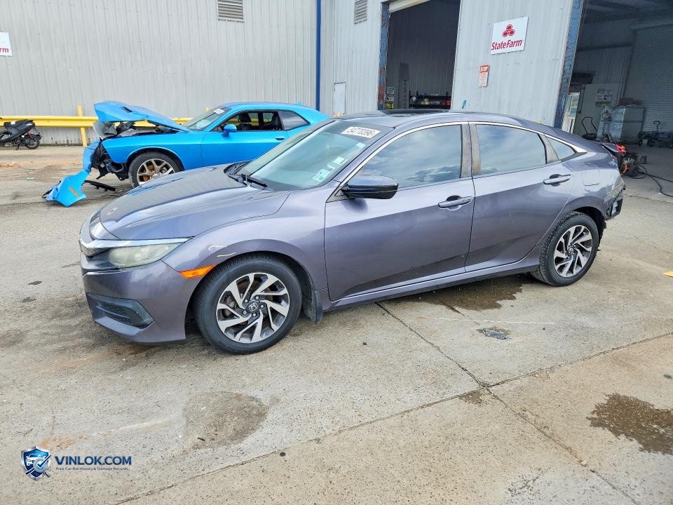 2016 HONDA CIVIC EX – Lot 54770396 auction photo
