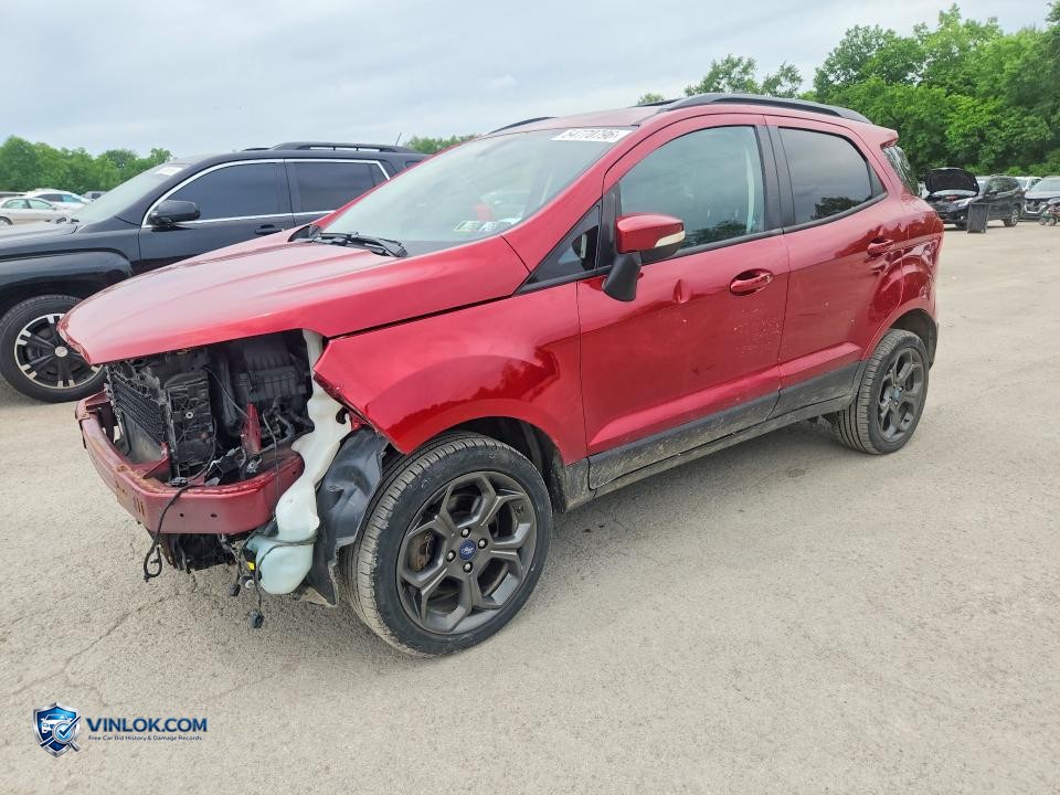 2018 FORD ECOSPORT SES – Lot 54770796 auction photo
