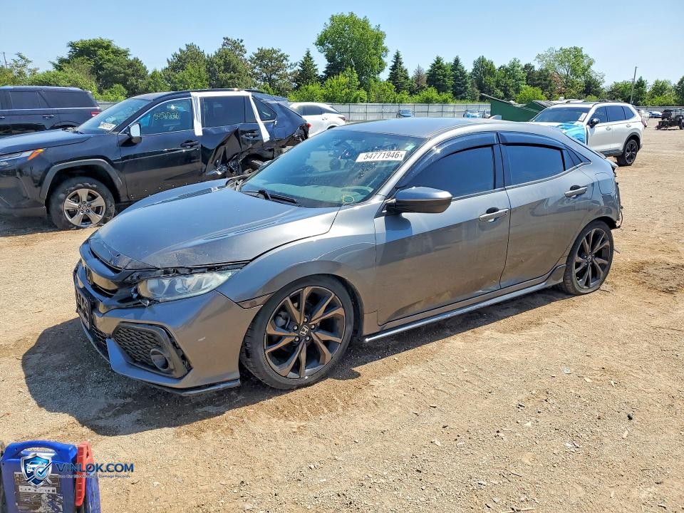 2018 HONDA CIVIC SPORT – Lot 54771946 auction photo