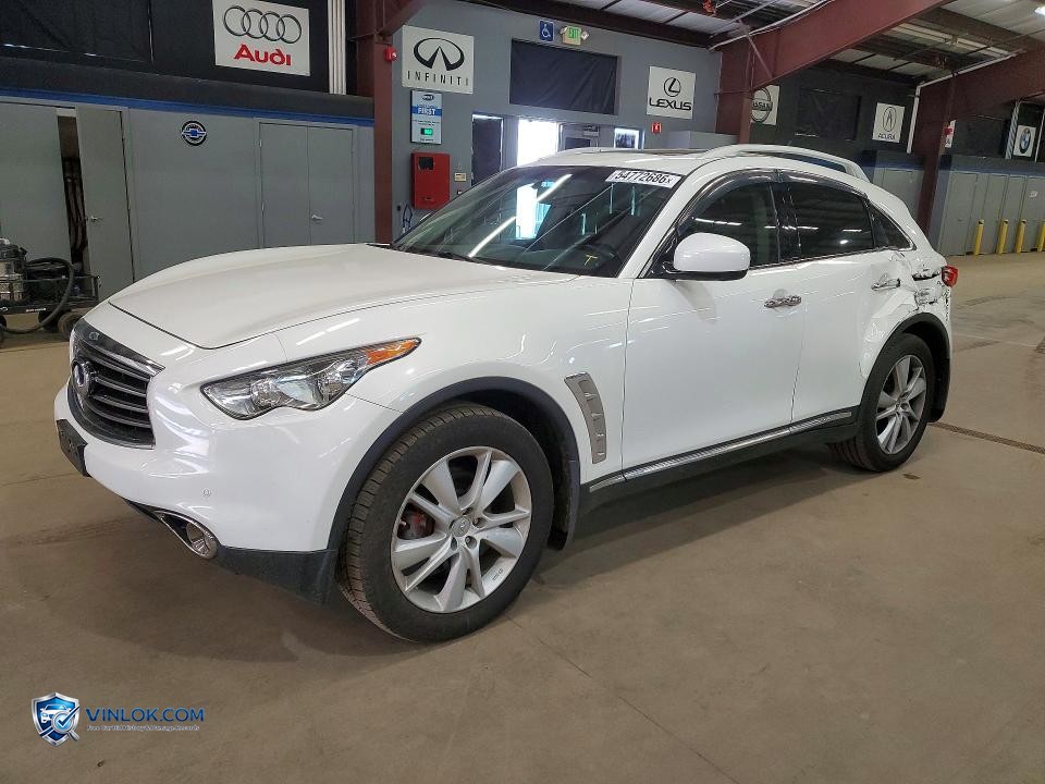 2012 INFINITI FX35 BASE – Lot 54772686 auction photo