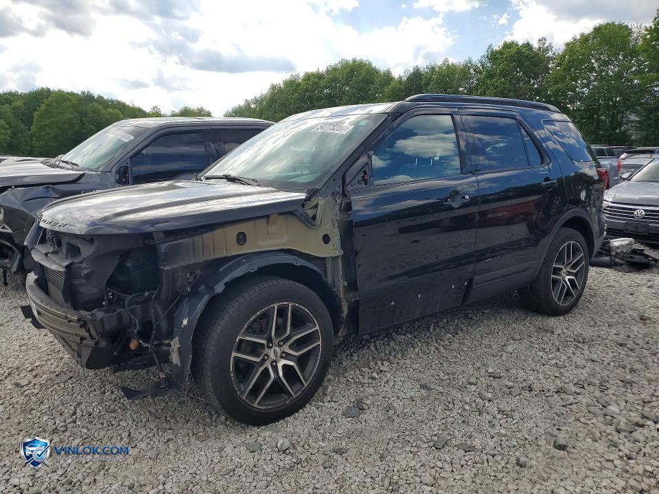 2017 FORD EXPLORER SPORT – Lot 54773286 auction photo