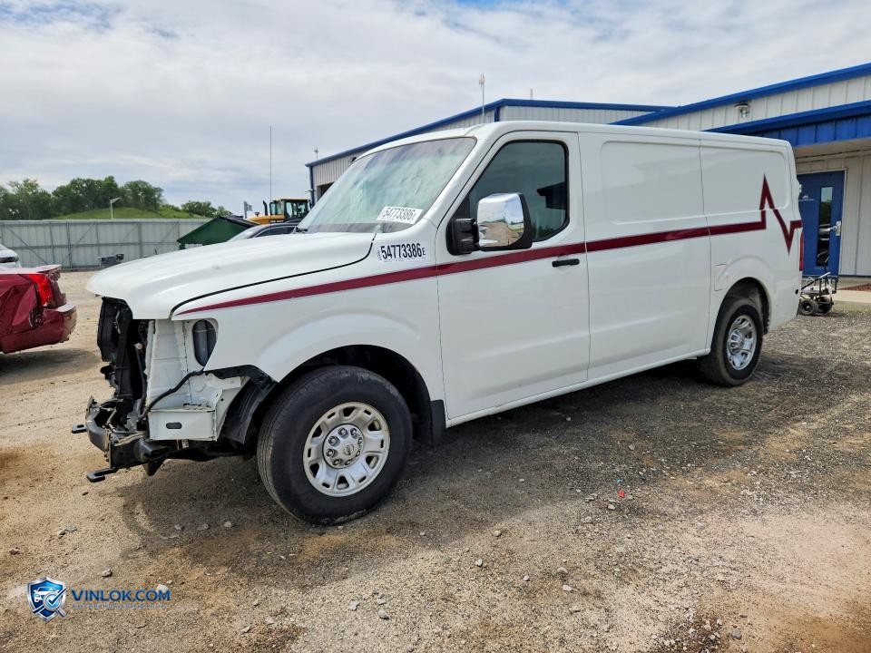 2019 NISSAN NV 2500 DELIVERY VAN – Lot 54773386 auction photo