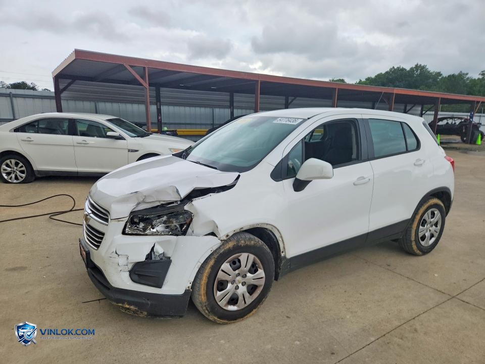 2016 CHEVROLET TRAX LS – Lot 54776436 auction photo