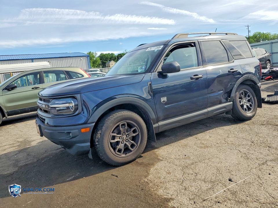 2021 FORD BRONCO SPORT BIG BEND – Lot 54777306 auction photo