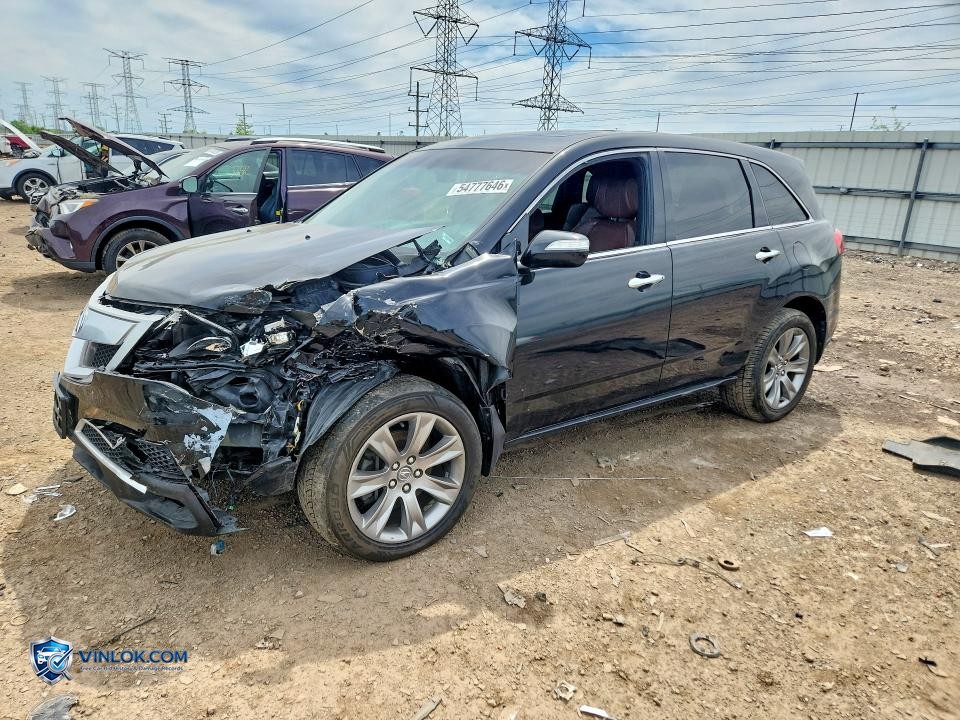 2013 ACURA MDX ADVANCE – Lot 54777646 auction photo