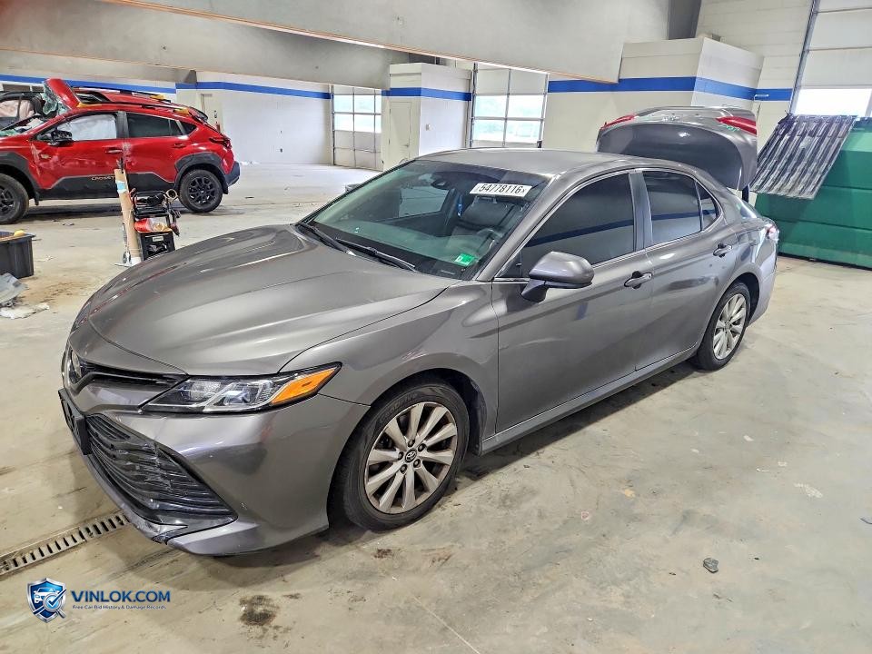 2018 TOYOTA CAMRY LE – Lot 54778116 auction photo