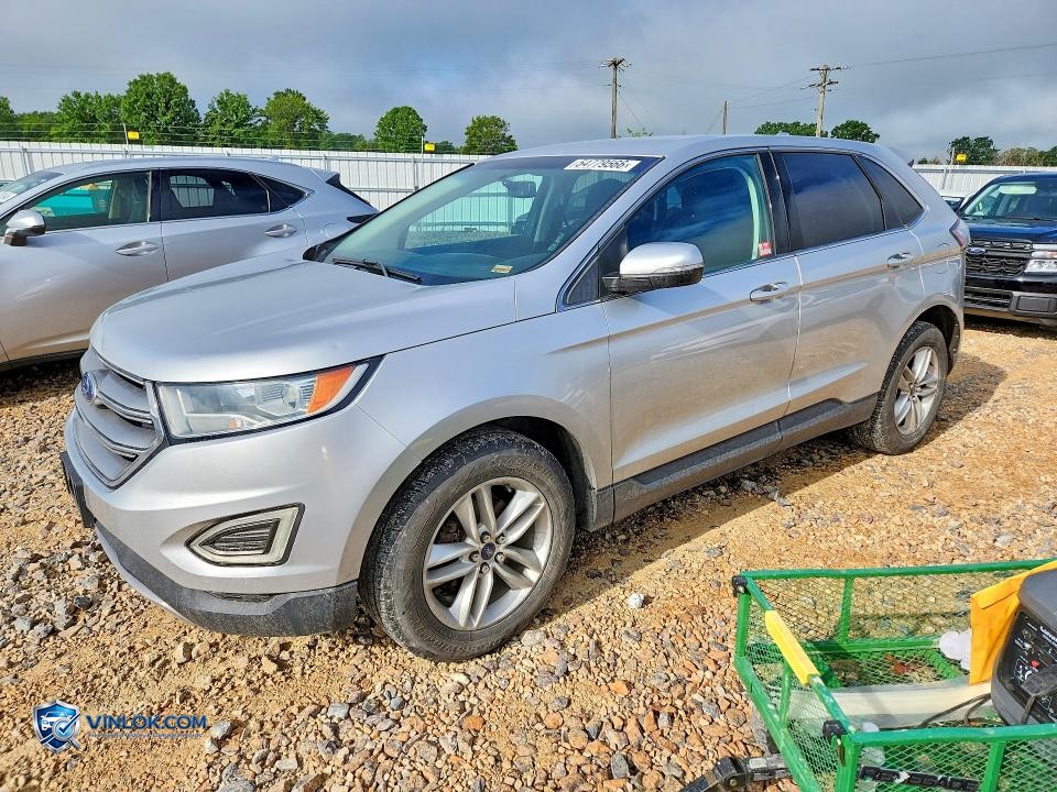 2015 FORD EDGE SEL – Lot 54779566 auction photo