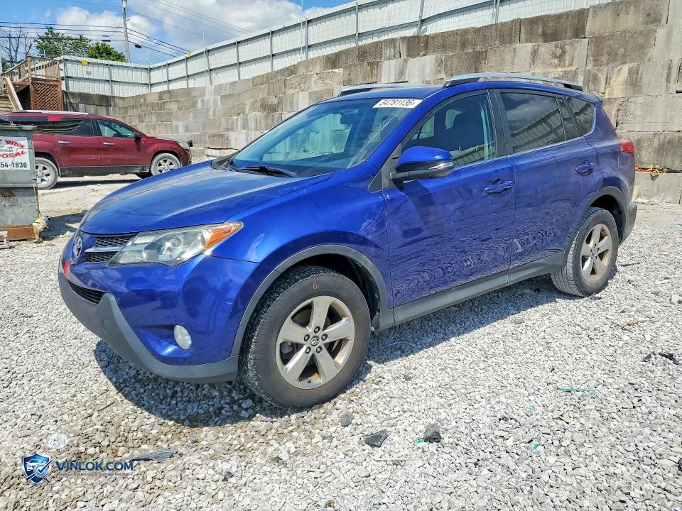 2015 TOYOTA RAV4 XLE – Lot 54781136 auction photo