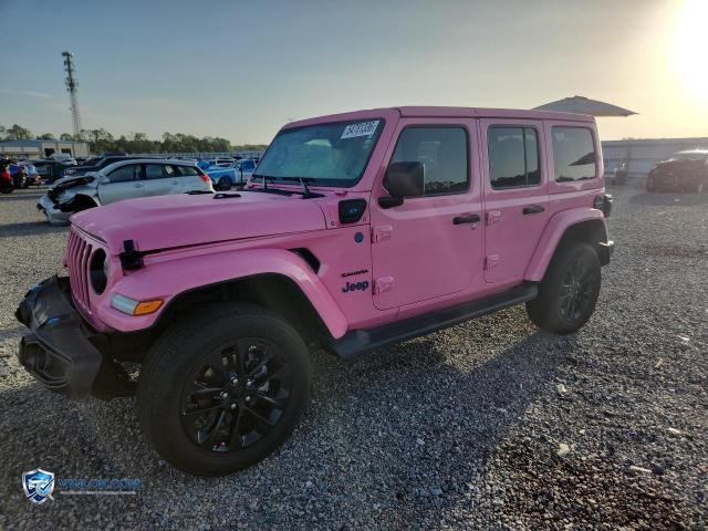2022 JEEP WRANGLER UNLIMITED SAHARA 4XE – Lot 54781336 auction photo
