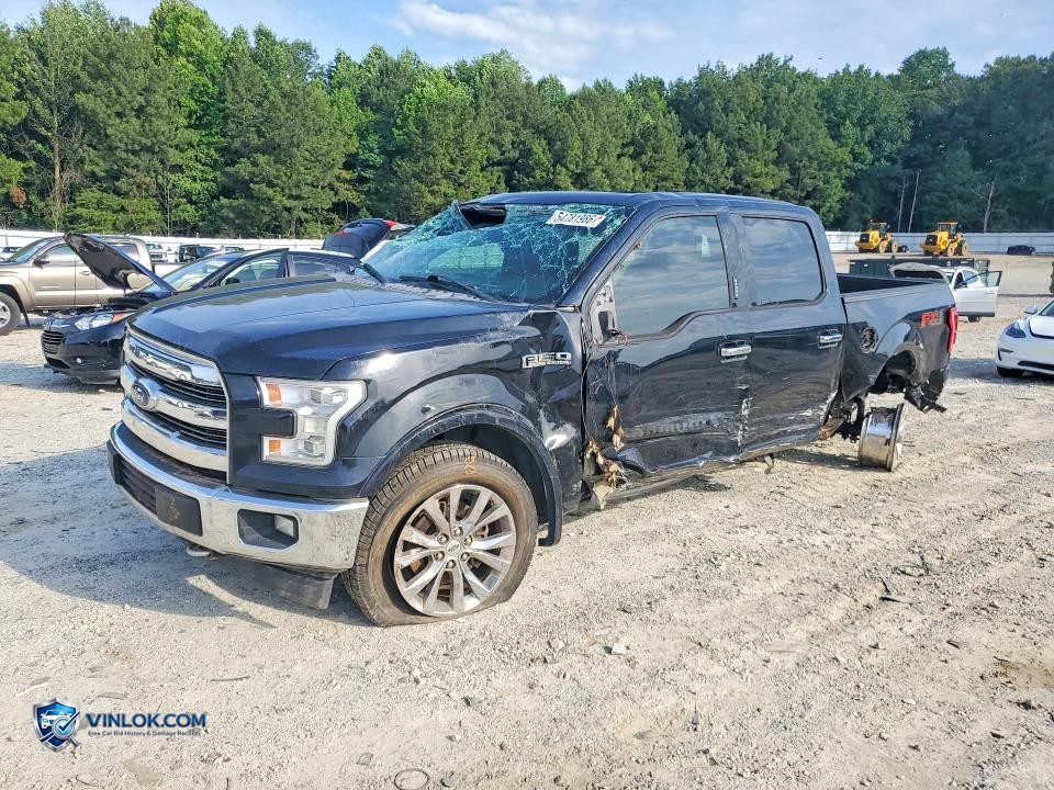 2017 FORD F150 SUPERCREW – Lot 54781986 auction photo