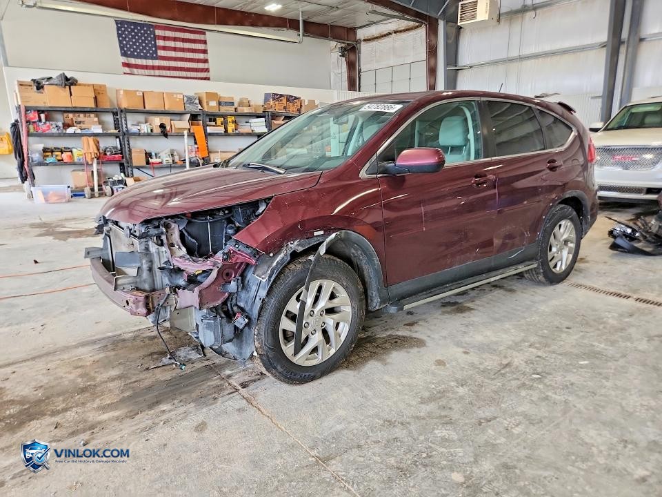 2015 HONDA CR-V EX – Lot 54782886 auction photo