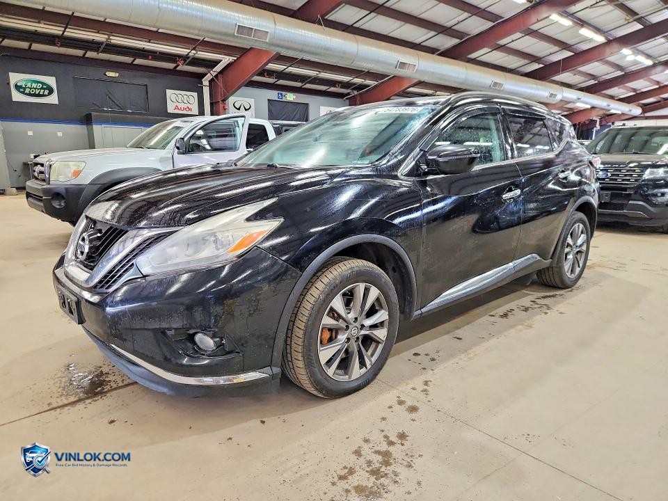 2016 NISSAN MURANO SV – Lot 54783976 auction photo