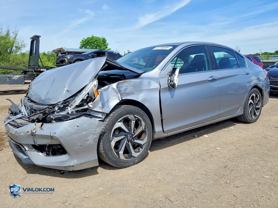 2016 HONDA ACCORD EX – Lot 54785896 auction photo
