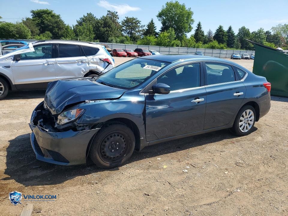 2017 NISSAN SENTRA SV – Lot 54786566 auction photo