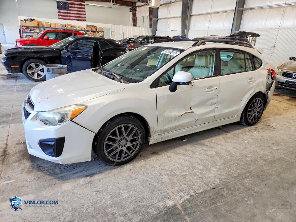 2013 SUBARU IMPREZA SPORT PREMIUM – Lot 54788086 auction photo