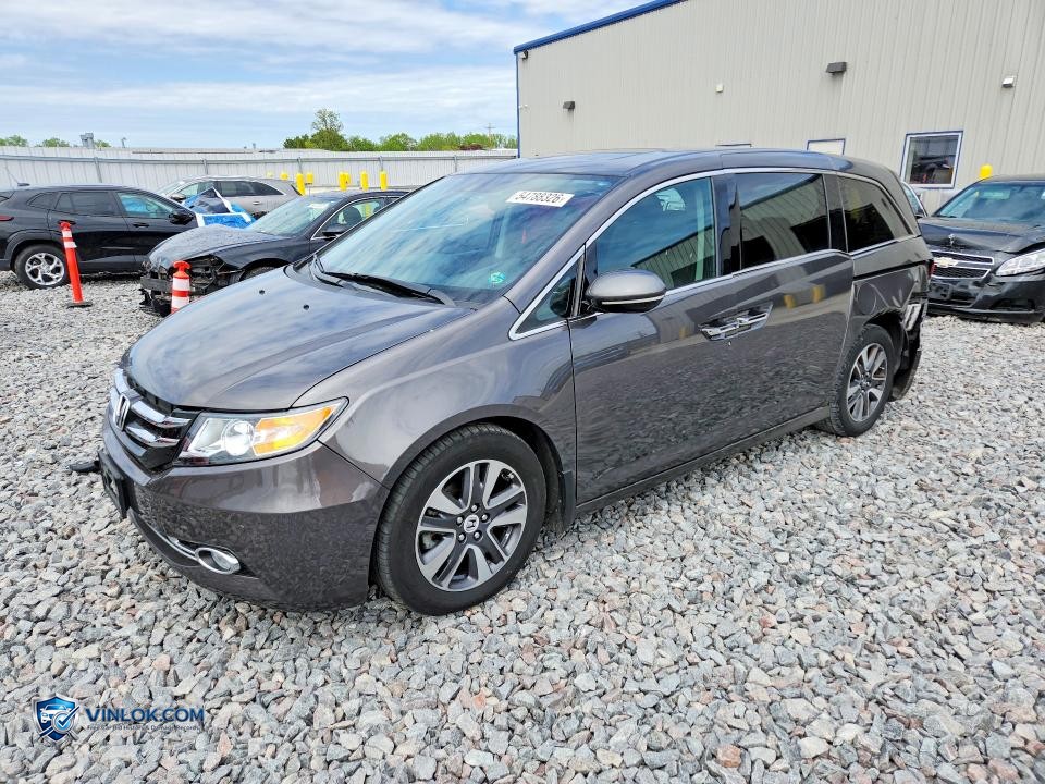 2015 HONDA ODYSSEY TOURING – Lot 54788326 auction photo