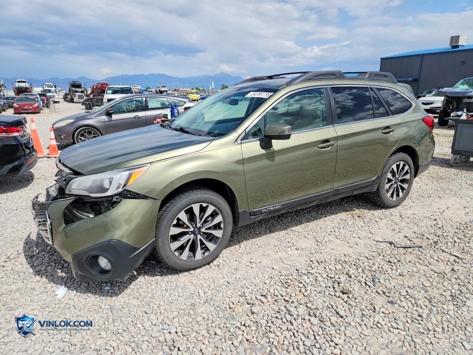 2017 SUBARU OUTBACK 2.5I LIMITED – Lot 54791776 auction photo